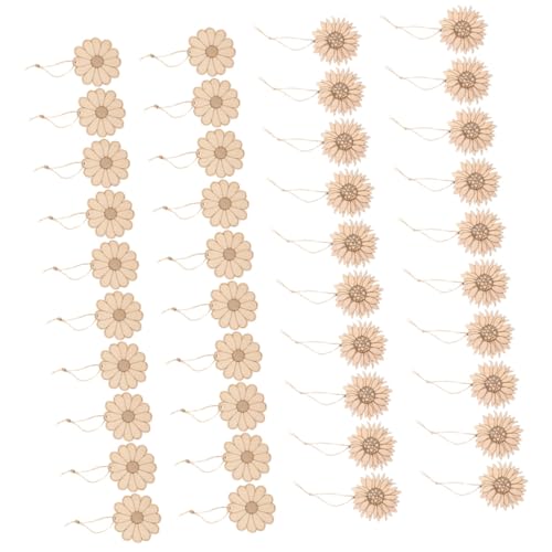 GALPADA 40 Stück Teiliges Unbehandelte Holzscheiben in Sonnenblumen und Blumenform Glatte Kanten Bruchsicher zum Basteln Bemalen und DIY Holzdekorationen für Erwachsene GALPADA 40 Stück Teiliges Unbehandelte Holzscheiben in Sonnenblumen und Blumenform Glatte Kanten Bruchsicher zum Basteln Bemalen und DIY Holzdekorationen für Erwachsene von GALPADA
