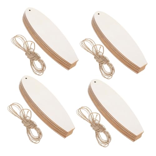 GALPADA 40 Stück Unvollendete Surfbrett Holz Ausschnitte für DIY Bastelprojekte Holzplättchen zum Bemalen Hängende Deko für Strand Themen und Kreative Gestaltungsmöglichkeiten GALPADA 40 Stück Unvollendete Surfbrett Holz Ausschnitte für DIY Bastelprojekte Holzplättchen zum Bemalen Hängende Deko für Strand Themen und Kreative Gestaltungsmöglichkeiten von GALPADA