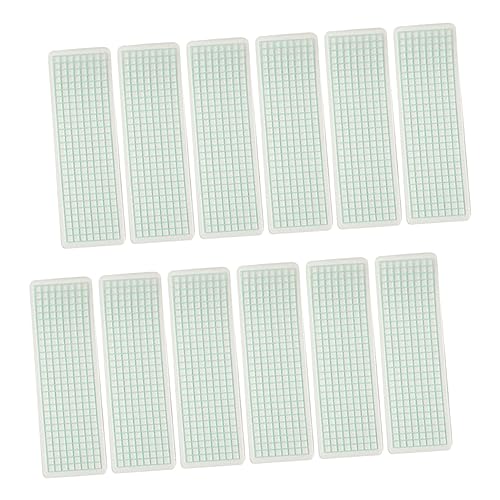 GALPADA 40 Stück Washi-Tape-Verteiler Bretter separate Bandspeicherplatten Sammelalbum Schreibwaren Washi-Karten kawaii Washi-Klebeband Klebeband für Scrapbooking Planke Plastik Hellgrün von GALPADA