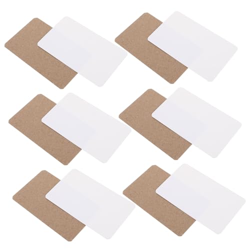 GALPADA 400 Stück Blanko Kraftkarten aus Hochwertigem Karton Kraftpapier Weiße Karten Vielseitig für DIY Grußkarten Einladungskarten Postkarten und Visitenkarten für Hochzeit und Business GALPADA 400 Stück Blanko Kraftkarten aus Hochwertigem Karton Kraftpapier Weiße Karten Vielseitig für DIY Grußkarten Einladungskarten Postkarten und Visitenkarten für Hochzeit und Business von GALPADA
