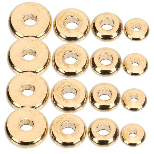 GALPADA 400 Stück Flache Metallperlen Spacer Beads für Schmuckherstellung Langlebige DIY Schmuckperlen mit Glatten Kanten Geeignet für Halsketten Armbänder Kreative Bastelprojekte GALPADA 400 Stück Flache Metallperlen Spacer Beads für Schmuckherstellung Langlebige DIY Schmuckperlen mit Glatten Kanten Geeignet für Halsketten Armbänder Kreative Bastelprojekte von GALPADA