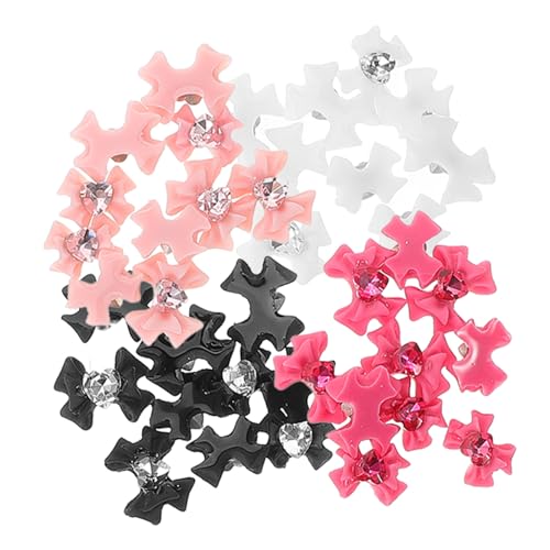 GALPADA 40Stücke Nagel Charms Strass Schleife Nagel Dekorationen für Kreative Maniküre Nageldesign DIY Nagelkunst Zubehör Geschenkidee für Freundinnen GALPADA 40Stücke Nagel Charms Strass Schleife Nagel Dekorationen für Kreative Maniküre Nageldesign DIY Nagelkunst Zubehör Geschenkidee für Freundinnen von GALPADA