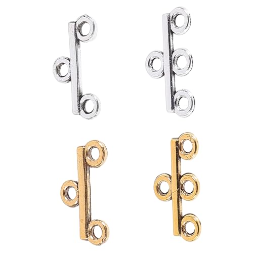GALPADA 40Stücke Schmuckverschluss für DIY und Armbänder Antik für Schmuckherstellung Doppelte und Dreifache GALPADA 40Stücke Schmuckverschluss für DIY und Armbänder Antik für Schmuckherstellung Doppelte und Dreifache von GALPADA