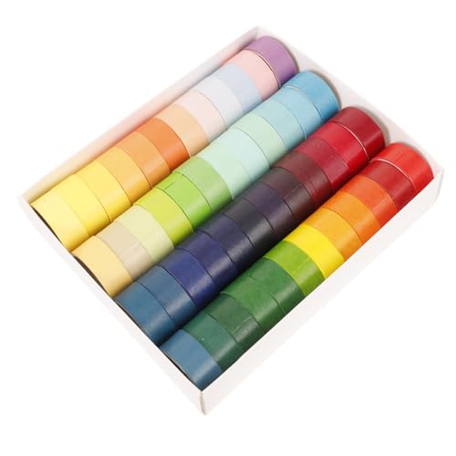 GALPADA 48 Rollen Teiliges Washi Tape Buntes Abreißbares Klebeband Vielseitig Verwendbar für DIY Basteln Scrapbook Dekoration Planer und Handbuch Verzierung GALPADA 48 Rollen Teiliges Washi Tape Buntes Abreißbares Klebeband Vielseitig Verwendbar für DIY Basteln Scrapbook Dekoration Planer und Handbuch Verzierung von GALPADA