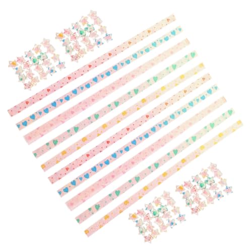 GALPADA 480 Stück Origami Stern Papierstreifen DIY Bastelpapier Doppelseitig Faltpapier für Erwachsene Handfertigkeit Fördern GALPADA 480 Stück Origami Stern Papierstreifen DIY Bastelpapier Doppelseitig Faltpapier für Erwachsene Handfertigkeit Fördern von GALPADA
