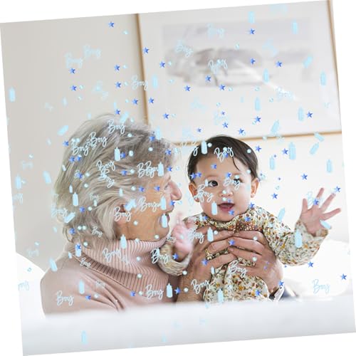 GALPADA 4er Packung Shower Konfetti mit Junge und Mädchen Glitzer Milchflasche und Sternen Leichte Tischdeko für Geschlechtsverkündung Babyparty Geburtstagsfeier Romantische GALPADA 4er Packung Shower Konfetti mit Junge und Mädchen Glitzer Milchflasche und Sternen Leichte Tischdeko für Geschlechtsverkündung Babyparty Geburtstagsfeier Romantische von GALPADA