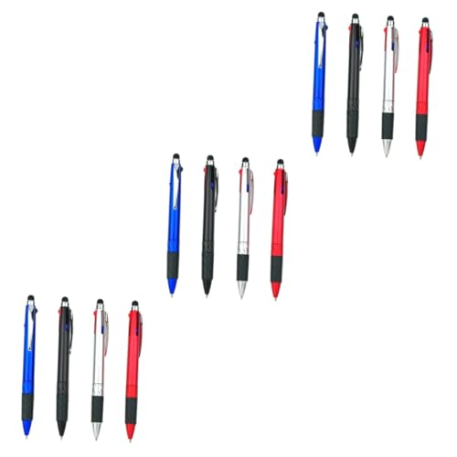 GALPADA 4er Set Touch Kugelschreiber Mit Stylus – Multifunktionale Metallstifte in 3 Farben Für Smartphones Und Tablets – Ideal Für Büro - Schule Und Unterwegs von GALPADA