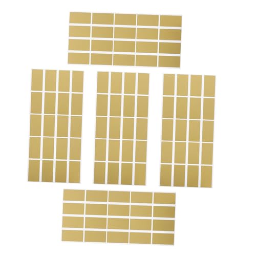 GALPADA 5 Blätter Rubbelsticker mit Verschiedenen Gewinnkarten DIY Scratch Off Sticker für Belohnungsprogramme Partyspiele Überraschungseffekt von GALPADA