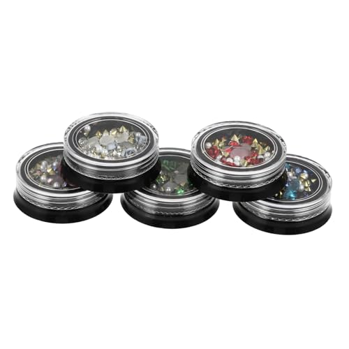 GALPADA 5 Boxen Nagelsteine Blumen Nail Art Schmuck Strasssteine für DIY Nageldesign Stilvolle Metallverzierung Vielseitig Kombinierbar für Alltag Urlaub Arbeit Abschlussfeier GALPADA 5 Boxen Nagelsteine Blumen Nail Art Schmuck Strasssteine für DIY Nageldesign Stilvolle Metallverzierung Vielseitig Kombinierbar für Alltag Urlaub Arbeit Abschlussfeier von GALPADA