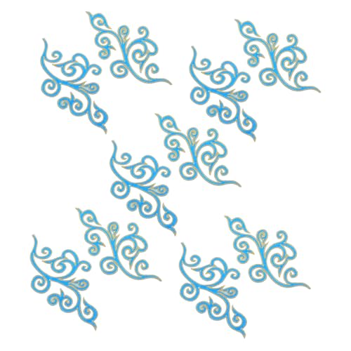 GALPADA 5 Paare Wolkenförmige Stickapplikationen Barocke Hochzeitskleid Applikation Bestickte Cheongsam Abzeichen Schuhdekoration Patches Bügel und Nähbar Künstlerisches Design für GALPADA 5 Paare Wolkenförmige Stickapplikationen Barocke Hochzeitskleid Applikation Bestickte Cheongsam Abzeichen Schuhdekoration Patches Bügel und Nähbar Künstlerisches Design für von GALPADA