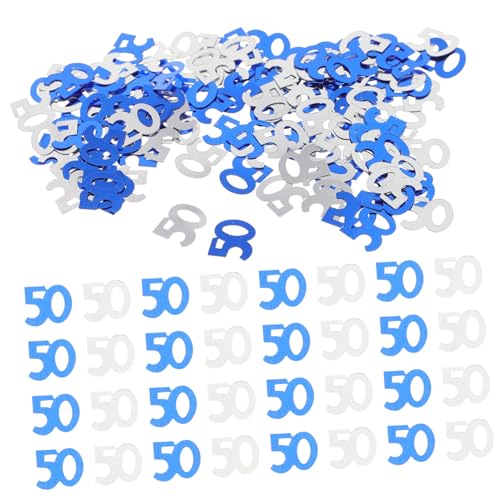 GALPADA 5 Packungen Geburtstags Konfetti Zahl aus Blau Silbernem Glitzerpapier Funkelnde Tischdeko für Geburtstagsfeier als Streudeko Partydeko und Geschenkverzierung GALPADA 5 Packungen Geburtstags Konfetti Zahl aus Blau Silbernem Glitzerpapier Funkelnde Tischdeko für Geburtstagsfeier als Streudeko Partydeko und Geschenkverzierung von GALPADA