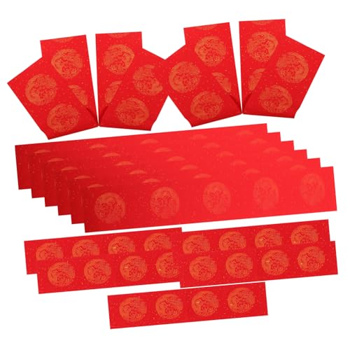 GALPADA 5 Sätze Chinesisches Neujahrs Papierpaar Blanko Kalligraphie Papier für Frühlingsfest Dekoration Traditionelles Rotes Reispapier für Handgeschriebenes und Kunstwerke GALPADA 5 Sätze Chinesisches Neujahrs Papierpaar Blanko Kalligraphie Papier für Frühlingsfest Dekoration Traditionelles Rotes Reispapier für Handgeschriebenes und Kunstwerke von GALPADA