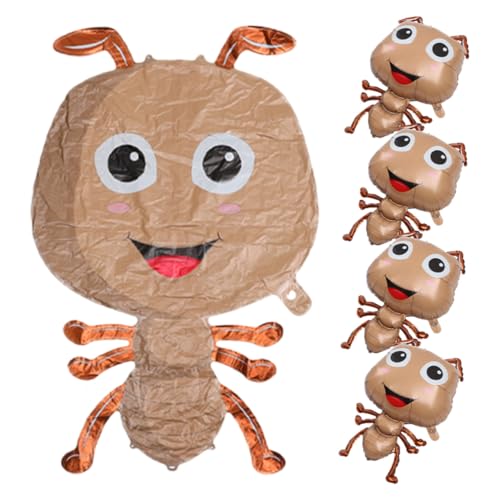 GALPADA 5 Stück Ameisen Folienballons Partydeko Langlebig Stabil für Innen Außen Cartoon Luftballons Kreative Ameisen Geburtstag Fest GALPADA 5 Stück Ameisen Folienballons Partydeko Langlebig Stabil für Innen Außen Cartoon Luftballons Kreative Ameisen Geburtstag Fest von GALPADA