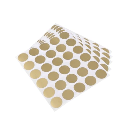 GALPADA 5 Stück Goldene Runde Scratch off Sticker Selbstklebend pro Bogen DIY Nachrichtenzettel für Überraschungen Geburtstage Hochzeiten Basteln und Geschenke GALPADA 5 Stück Goldene Runde Scratch off Sticker Selbstklebend pro Bogen DIY Nachrichtenzettel für Überraschungen Geburtstage Hochzeiten Basteln und Geschenke von GALPADA