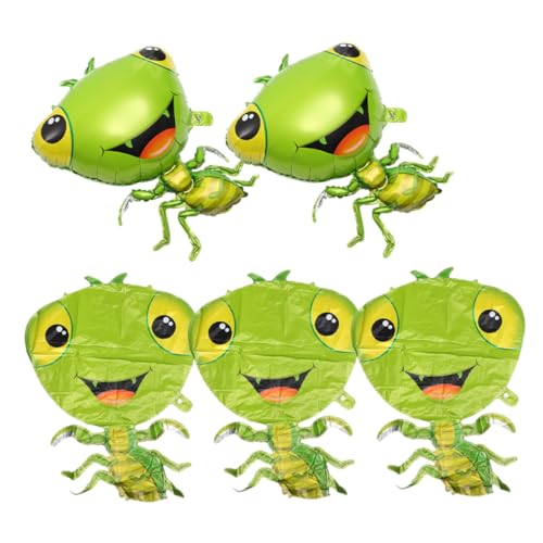 GALPADA 5 Stück Große Mantis Folienballons Tiermotiv Luftballons für Kindergeburtstage und Partys Hochwertige Deko für und Außenbereich GALPADA 5 Stück Große Mantis Folienballons Tiermotiv Luftballons für Kindergeburtstage und Partys Hochwertige Deko für und Außenbereich von GALPADA
