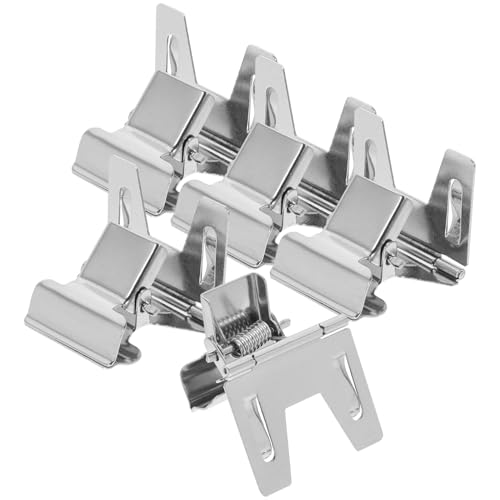 GALPADA 5 Stück Preisetiketten Clips aus Metall Robuste Halter für Preisschilder für Supermärkte Geschäfte und Messen Platzsparend und Leichtgewichtig von GALPADA