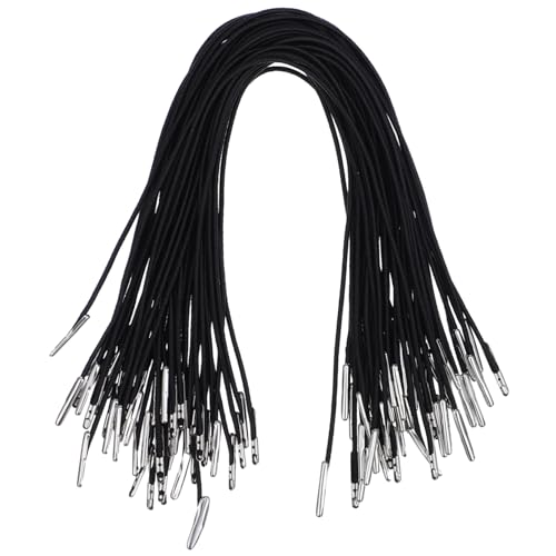 GALPADA 50 Stück Elastische Stachelkordeln Dehnbare mit Metallenden für DIY Handwerk Lange Polyesterbänder für Bastelprojekte Hüte und Mehr GALPADA 50 Stück Elastische Stachelkordeln Dehnbare mit Metallenden für DIY Handwerk Lange Polyesterbänder für Bastelprojekte Hüte und Mehr von GALPADA