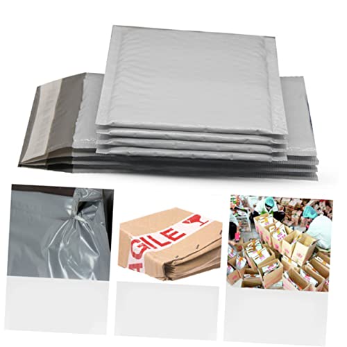 GALPADA 50 Stück Graue Selbstklebende Luftpolster Versandtaschen Versandlösungen für Wertgegenstände Digitale Produkte und GALPADA 50 Stück Graue Selbstklebende Luftpolster Versandtaschen Versandlösungen für Wertgegenstände Digitale Produkte und von GALPADA