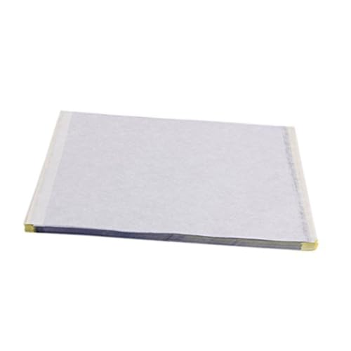 GALPADA 50 Stück Heat Transfer Paper mit Schutzbeschichtung für Tattoo Schablonen Geeignet für Thermokopiermaschinen Sicherer Transfer ohne Tonerstaub Anfängerbedarf für Textil von GALPADA