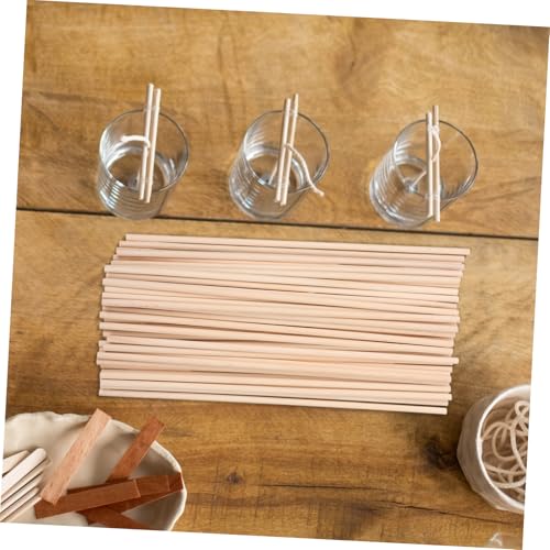 GALPADA 50 Stück Holzstäbchen Basteln Holzleisten zum DIY Handwerk Modellbau Kreative Holzstäbe für Bastelprojekte mit Familie und Freunden GALPADA 50 Stück Holzstäbchen Basteln Holzleisten zum DIY Handwerk Modellbau Kreative Holzstäbe für Bastelprojekte mit Familie und Freunden von GALPADA