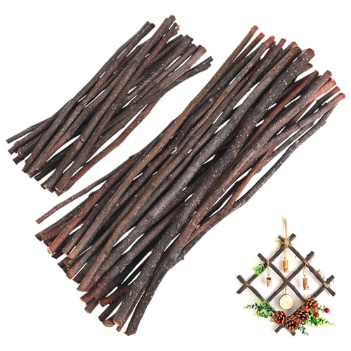 GALPADA 50 Stück Holzstäbchen Zum Selbermachen: 20 Stück 20 Cm Lange Holzstäbchen Und 30 Stück 30 Cm Lange Zweige Zum Basteln Lose Teile Für Zweige Basteln Fotos Requisiten Dekorationen GALPADA 50 Stück Holzstäbchen Zum Selbermachen: 20 Stück 20 Cm Lange Holzstäbchen Und 30 Stück 30 Cm Lange Zweige Zum Basteln Lose Teile Für Zweige Basteln Fotos Requisiten Dekorationen von GALPADA