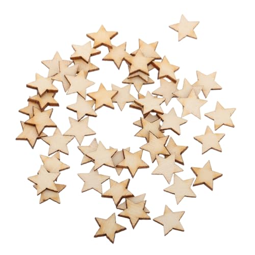 GALPADA 50 Stück Holzsterne zum Basteln Natürliche Unbehandelte Holzscheiben DIY Dekoration für Kreativprojekte Pädagogisches Bastelmaterial für Kunst und Handwerk GALPADA 50 Stück Holzsterne zum Basteln Natürliche Unbehandelte Holzscheiben DIY Dekoration für Kreativprojekte Pädagogisches Bastelmaterial für Kunst und Handwerk von GALPADA