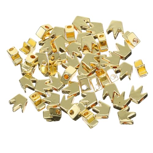 GALPADA 50 Stück Kupfer Spacer Perlen mit Loch für Diy Schmuckprojekte Armbänder und Handgefertigte Accessoires GALPADA 50 Stück Kupfer Spacer Perlen mit Loch für Diy Schmuckprojekte Armbänder und Handgefertigte Accessoires von GALPADA