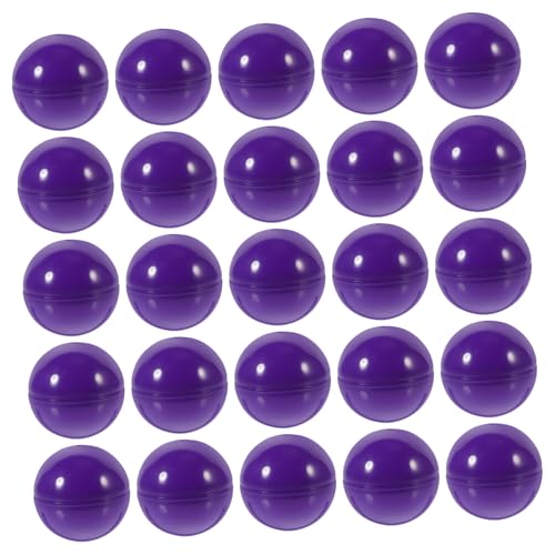 GALPADA 50 Stück Lotteriekugel metallisch bunt leer Spiel los Party Zeichnung lustige Lottokugeln Kugelstützen aus Kunststoff Gewinnspielkugeln Nahtlose Plastikbälle Spielbälle PVC Violett GALPADA 50 Stück Lotteriekugel metallisch bunt leer Spiel los Party Zeichnung lustige Lottokugeln Kugelstützen aus Kunststoff Gewinnspielkugeln Nahtlose Plastikbälle Spielbälle PVC Violett von GALPADA