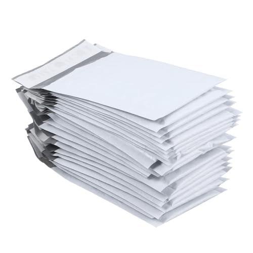 GALPADA 50 Stück Luftpolster Versandtaschen Gepolsterte Umschläge Stark Haftend für Shirts Decken und Schock Verpackungsmaterial von GALPADA