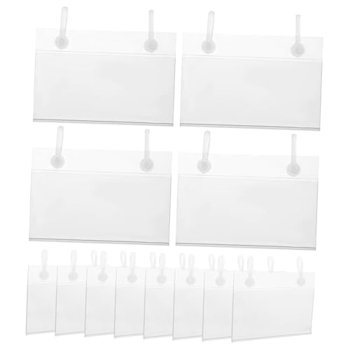 GALPADA 50 Stück Preisschild Hängen Inhaber Etikett Anzeige Tag-tag Regal Die Name Schilderständer Preisschilder-displayhalter Einzelhandelszubehör Warenzeichenhalter Preisschild-clip Pvc GALPADA 50 Stück Preisschild Hängen Inhaber Etikett Anzeige Tag-tag Regal Die Name Schilderständer Preisschilder-displayhalter Einzelhandelszubehör Warenzeichenhalter Preisschild-clip Pvc von GALPADA