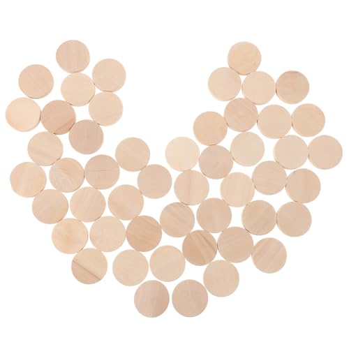 GALPADA 50 Stück Runde Holzscheiben aus Naturbelassenem Massivholz Polierte Oberfläche DIY Basteln Vielseitige Holzscheiben für Dekoration Weihnachts Hochzeitsprojekte GALPADA 50 Stück Runde Holzscheiben aus Naturbelassenem Massivholz Polierte Oberfläche DIY Basteln Vielseitige Holzscheiben für Dekoration Weihnachts Hochzeitsprojekte von GALPADA