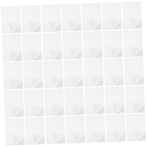 GALPADA 50 Stück Selbstklebende Etikettenpapier Mattes Pet klebeband für Scrapbooking Basteln DIY Dekoration Vielseitig Zuschneidbar Robust und Reißfest GALPADA 50 Stück Selbstklebende Etikettenpapier Mattes Pet klebeband für Scrapbooking Basteln DIY Dekoration Vielseitig Zuschneidbar Robust und Reißfest von GALPADA