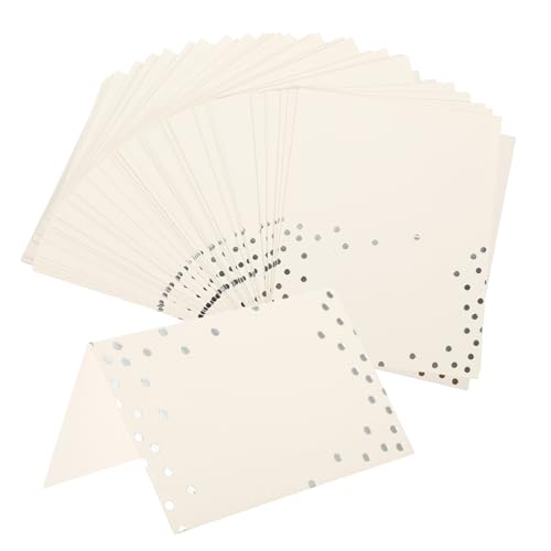 GALPADA 50 Stück Sitzplatzkarte druckbar leer Kartentisch Schüttgut Gold Party hochzeitsdeko wedding decoration hochzeitsdeco Tischdekoration Hochzeitstischkarte Zelte nennen Papier Silver GALPADA 50 Stück Sitzplatzkarte druckbar leer Kartentisch Schüttgut Gold Party hochzeitsdeko wedding decoration hochzeitsdeco Tischdekoration Hochzeitstischkarte Zelte nennen Papier Silver von GALPADA