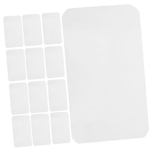 GALPADA 50 Stück Teiliges Blanko Heat Transfer Sticker Selbstklebend Hitzebeständige Leere Sublimationsaufkleber für DIY und Gestaltung von GALPADA