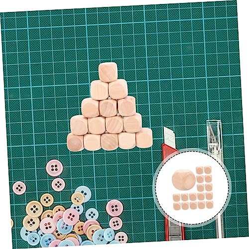GALPADA 50 Stück Teiliges Blanko Holzwürfel Set aus Stabilem Holz Sechseitige Würfel für DIY Basteln Puzzleherstellung und Kreative Holzhandwerksprojekte GALPADA 50 Stück Teiliges Blanko Holzwürfel Set aus Stabilem Holz Sechseitige Würfel für DIY Basteln Puzzleherstellung und Kreative Holzhandwerksprojekte von GALPADA
