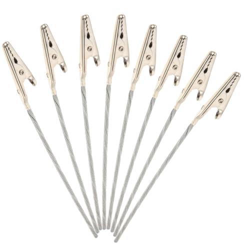 GALPADA 50 Stück Teiliges Metall Krokodilklemmen Langer Hals Fotohalter Memo Klammern für DIY Karten Notizen Foto Halter Zubehör GALPADA 50 Stück Teiliges Metall Krokodilklemmen Langer Hals Fotohalter Memo Klammern für DIY Karten Notizen Foto Halter Zubehör von GALPADA