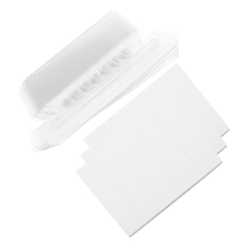 GALPADA 50 Stück Teiliges Transparente Hängeregister index tabs mit Zusätzlichen Einlegekarten Langlebige Kunststoff registerlaschen Geeignet für Hängemappen und Aktenschränke zur GALPADA 50 Stück Teiliges Transparente Hängeregister index tabs mit Zusätzlichen Einlegekarten Langlebige Kunststoff registerlaschen Geeignet für Hängemappen und Aktenschränke zur von GALPADA