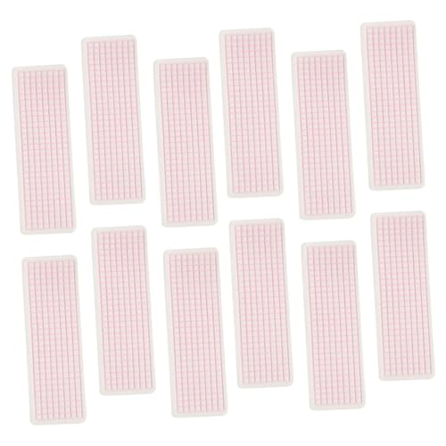 GALPADA 50 Stück Teiliges Washi Tape Packbrett Mattes Rosa Aufbewahrungsbrett mit Abgerundeten Ecken Praktische Klebeband organizer für Büro Schule und Zuhause Langlebig und Vielseitig von GALPADA