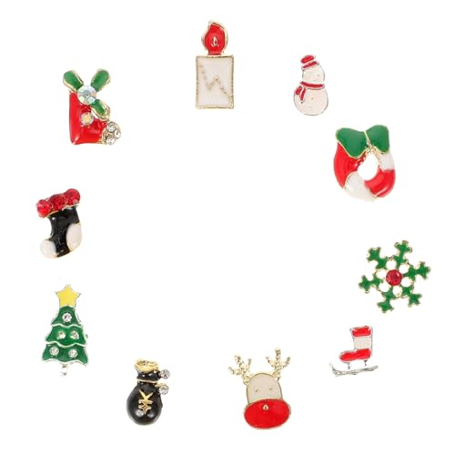 GALPADA 50 Stück Teiliges Weihnachts Nagelschmuck aus Langlebiger Legierung DIY Nail Jewelry mit Schneeflocken und Schneemann Motiven für Festliche Nagelkunst und Persönliche GALPADA 50 Stück Teiliges Weihnachts Nagelschmuck aus Langlebiger Legierung DIY Nail Jewelry mit Schneeflocken und Schneemann Motiven für Festliche Nagelkunst und Persönliche von GALPADA