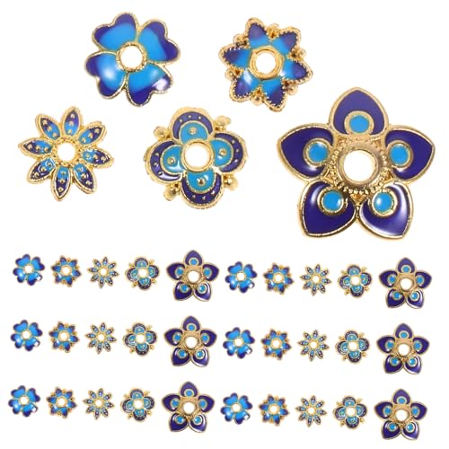 GALPADA 50 Stück Vintage Metall Spacer Beads Caps für Diy Armbänder Ohrringe und Schmuckherstellung Zubehör mit Faderesistentem Finish und Leichtem Design von GALPADA