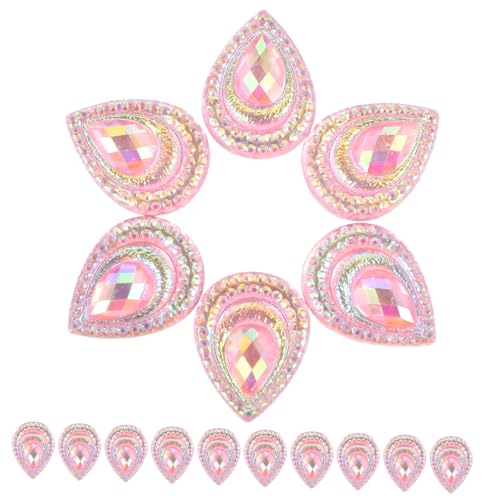 GALPADA 50 Stück Wasserfallform Flatback Strasssteine DIY Bastel Gems für Schmuck Kleidung und Dekoration für Handwerk und Kreative Projekte GALPADA 50 Stück Wasserfallform Flatback Strasssteine DIY Bastel Gems für Schmuck Kleidung und Dekoration für Handwerk und Kreative Projekte von GALPADA