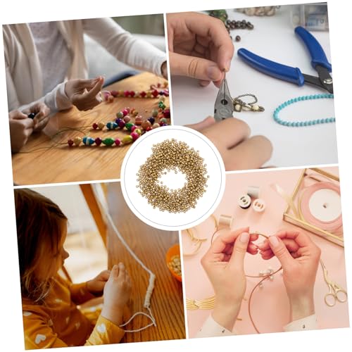 GALPADA 5000 Stück Goldene Spacer Perlen Kleine Glasperlen für DIY Schmuckherstellung Armbänder Halsketten Bastelperlen Lose Perlen für Kreuzstich Handwerk Projekte GALPADA 5000 Stück Goldene Spacer Perlen Kleine Glasperlen für DIY Schmuckherstellung Armbänder Halsketten Bastelperlen Lose Perlen für Kreuzstich Handwerk Projekte von GALPADA