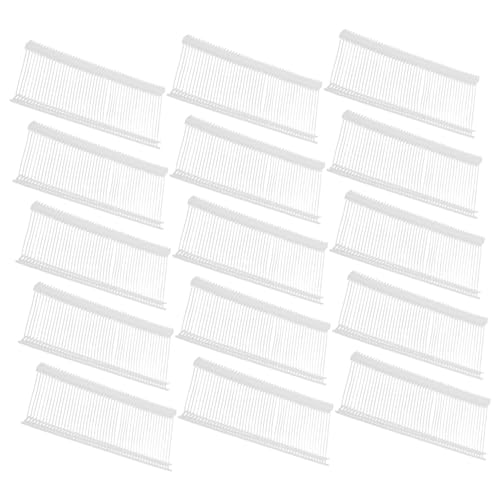 GALPADA 5000 Stück Transparent Kunststoff Kleideretiketten Befestiger Weitköpfige Leichte Kunststoffnadeln für Etikettierpistole Strapazierfähige Tag Fixing Barbs für Kleidung und von GALPADA