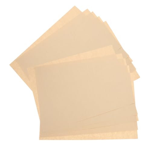 GALPADA 50Stücke Vintage Helles Pergamentpapier für Zertifikate und DIY Projekte Ungebleichtes Retro Hellbraun für Bastelarbeiten und Einladungen GALPADA 50Stücke Vintage Helles Pergamentpapier für Zertifikate und DIY Projekte Ungebleichtes Retro Hellbraun für Bastelarbeiten und Einladungen von GALPADA