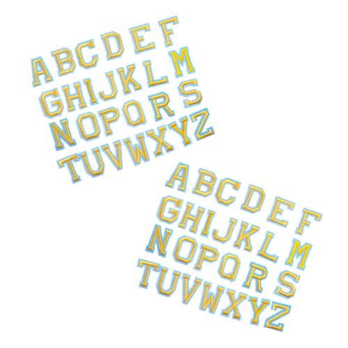GALPADA 52 Stück Teiliges Alphabet Bügelbild Bestickte Buchstaben Patches Langlebige Stickapplikationen zum Aufbügeln Vielseitig für Kleidung Hüte Taschen DIY Dekoration und Reparatur GALPADA 52 Stück Teiliges Alphabet Bügelbild Bestickte Buchstaben Patches Langlebige Stickapplikationen zum Aufbügeln Vielseitig für Kleidung Hüte Taschen DIY Dekoration und Reparatur von GALPADA