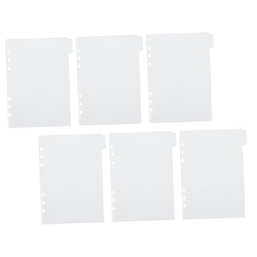 GALPADA 6 Blätter Budget Binder Einlagen Teiliges Transparente Wiederverwendbare PP Taschen für Geldumschläge Businesskarten und Notizen Passend für Loseblatt Ringordner Langlebig und GALPADA 6 Blätter Budget Binder Einlagen Teiliges Transparente Wiederverwendbare PP Taschen für Geldumschläge Businesskarten und Notizen Passend für Loseblatt Ringordner Langlebig und von GALPADA