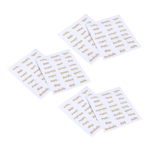 GALPADA 6 Blätter Goldfarbene Buchstaben Aufkleber für Ätherische Ölflaschen Selbstklebende Etiketten Klare Flaschenbeschriftung Praktisch für Duftlampen und Öldekoration GALPADA 6 Blätter Goldfarbene Buchstaben Aufkleber für Ätherische Ölflaschen Selbstklebende Etiketten Klare Flaschenbeschriftung Praktisch für Duftlampen und Öldekoration von GALPADA