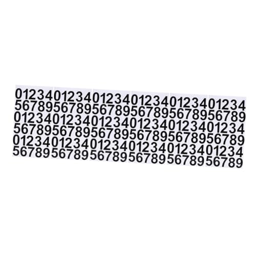 GALPADA 6 Blätter Teiliges Wasserdichter PVC Zahlenaufkleber Selbstklebende Numeral Sticker für Hausnummer Briefkasten DIY Bastelprojekte und Heimklassifizierung GALPADA 6 Blätter Teiliges Wasserdichter PVC Zahlenaufkleber Selbstklebende Numeral Sticker für Hausnummer Briefkasten DIY Bastelprojekte und Heimklassifizierung von GALPADA