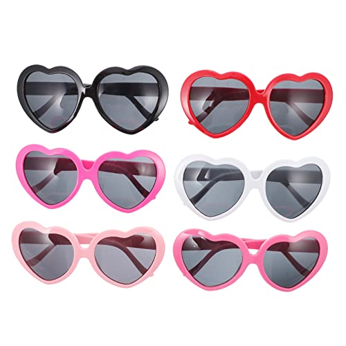 GALPADA 6 Paare Halloween-brille Herz Lustige Brille Für Erwachsene Geburtstagsbrille Led Strahl Wein Retro Gläser Intelligente Brille Rave Kinderbrille Pc GALPADA 6 Paare Halloween-brille Herz Lustige Brille Für Erwachsene Geburtstagsbrille Led Strahl Wein Retro Gläser Intelligente Brille Rave Kinderbrille Pc von GALPADA