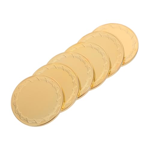 GALPADA 6 Stück Blanko Münzen mit Elegantem Rand Durchmesser für Diy Gravur und Uv Druck für Reise und Geburtstags Sammlerstücke Vielseitige Metall Challenge Coins GALPADA 6 Stück Blanko Münzen mit Elegantem Rand Durchmesser für Diy Gravur und Uv Druck für Reise und Geburtstags Sammlerstücke Vielseitige Metall Challenge Coins von GALPADA